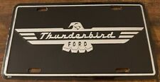 Vintage Ford Thunderbird Booster License Plate 1955 1956 1957 1958 1959 1960 picture