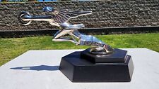 FRANKLIN MINT PACKARD 1936 - 1938 HOOD ORNAMENT LARGE SCALE SILVER REPLICA J16 picture