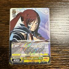 Fairy Tail Trading Card Weiss Schwarz FT/S02-005 R Erza Scarlet picture