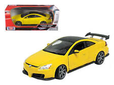 2003 Honda Accord Custom Tuner Yellow 1/18 Diecast Model Car picture