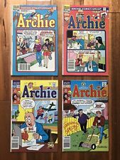 Archie Comics Lot of 4 #s 317, 318, 387 & 398  - 1982-1992 picture