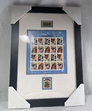 2004 The Art of Disney Framed Friendship Stamp deluxe frame Set Signed￼ COV 100 picture