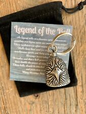 Hawk GUARDIAN Bell of Good Luck fortune pet keychain gift for bird friends  picture