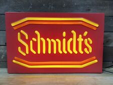 Vintage 1950’s Schmidt's Beer Light Up Bar Sign picture