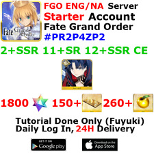 [ENG/NA][INST] FGO / Fate Grand Order Starter Account 2+SSR 150+Tix 1800+SQ picture