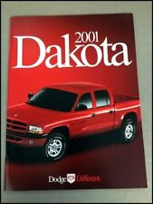 2001 Dodge Dakota Truck Sales Brochure Book Catalog - Quad Cab SLT RT R/T picture