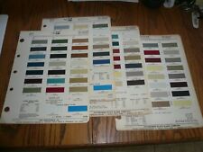 1966 67 68 69 Chrysler & Imperial Ditzler Color Chip Samples - Vintage - 4 Years picture