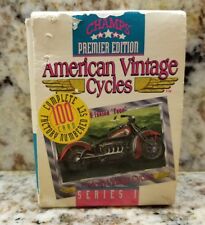 1992 Champs American Vintage Cycles Series 1 Factory Trading Card Set (100) picture