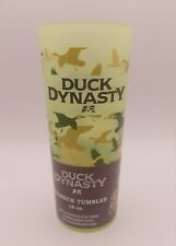 2013 Duck Dynasty A&E Green Camouflage Redneck Tumbler Cup 16 oz Plastic NEW picture