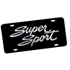 1966 1967 SS Super Sport Classic Muscle Car Aluminum License Plate Novelty Sign picture