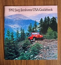1992 Jeep Jamboree USA Guidebook Dealership Advertising Brochure picture