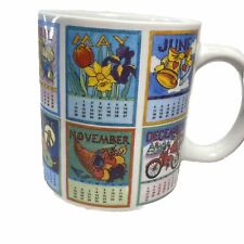 Westwood Year 2000 Coffee Mug Y2K  Calendar Pages Months Colorful Cup 16oz Chip picture