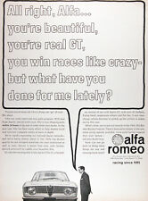 1966 ALFA ROMEO GIULIA GTA GENUINE Ad ~ Twin Weber Carbs ~  picture