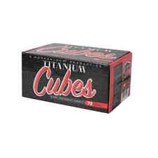 HOOKAHJOHN Titanium Cubes Natural Hookah Coals - Cubes - 72ct picture
