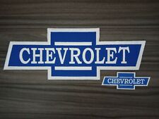LARGE Size Patch Chevrolet Racing Car Biker Embroidered Iron or Sew on Jacket  picture