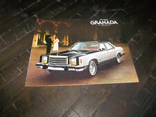 vintage 1975 ford granada brochure dealership nos picture