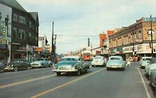 Walla Walla WA Washington Main Street 1948 Buick Riviera Car Vtg Postcard A38 picture