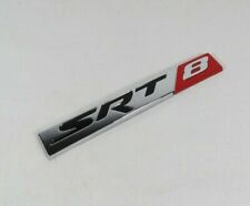 Dodge Challenger Charger SRT8 Emblem Rear Trunk Red Chrome Badge SRT-8 Nameplate picture