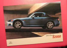 2003 HONDA S2000 Coupe - Dealer Post Card - New Old Stock picture