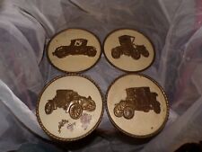 (4) Ford Model T IMPRESSION  TIN Set  Wall Decor picture