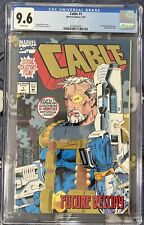 Cable #1 CGC 9.6 Embossed Gold Foil Logo Wraparound Cover 1993 picture