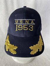 Vintage Original 1953 USNA Ballcap Hat Mens U.S.  Naval Academy Scrambled Eggs picture