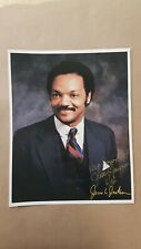 Jesse L. Jackson Autographed Photo 8x10 Politics Politician signed picture
