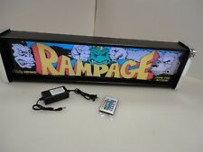 Rampage Marquee Game/Rec Room LED Display light box picture