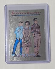 Sixteen Candles Platinum Plated Artist Signed “Eighties Classic” Card 1/1 picture