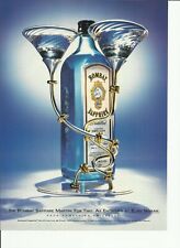 The Bombay Sapphire Martini for Two./ Eliay Nissan- '98/'98 print magazine ad picture