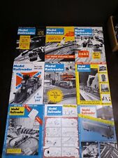 Model Railroader Magazine Lot of 9 Magazines 1954-1961 picture