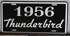 METAL LICENSE PLATE 1956 56 THUNDERBIRD T-BIRD 292 312 Y BLOCK FORD ROADSTER picture