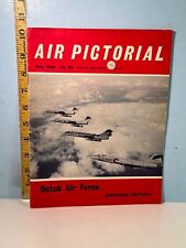 May 1968 Air Pictorial Dutch Air Force Magazine VG picture