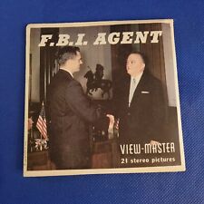 SEALED Sawyer's B700 F.B.I. Agent Bill & J Edgar Hoover view-master Reels Packet picture