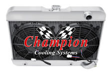 2 Row KR Champion Radiator W/ 2 12