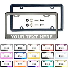 Customize Stainless Steel License frame Silicone Back Guard Fit Toyota Tundra picture