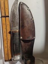 Vintage Marble's  Hunting Knife Gladstone Michigan READ Collectors Pat Date Mark picture