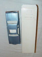 1:25 Plastic Car, 1977 Cadillac 2-dr hardtop Blue Car, White Interior picture