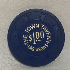 Town Tavern Casino Las Vegas Nevada $1 Chip 1965 picture