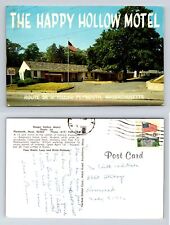 Happy Hollow Hote Route 3A Plymouth Massachusetts Postcard Chrome picture