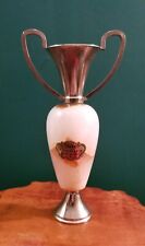 Vintage Natural Pakistani Onyx Vase Made In Italy 6