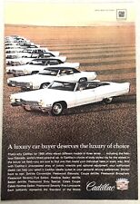 Vintage 1982 Original Print Advertisement Full Page - Cadillac Luxury Of Choice picture