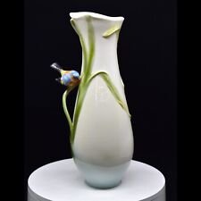 Art Nouveau Porcelain Bird Vase, Decorative Vase picture