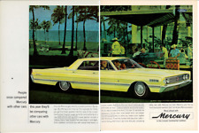 1965 '66 MERCURY Car Auto Dorado Beach Hotel Puerto Rico 2 Page Vintage Print Ad picture