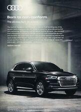 2017 2018 Audi Q5 Original Advertisement Print Art Car Ad K02 picture