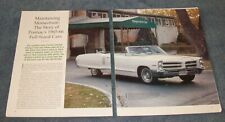 1965-66 Pontiac Full-Sized Cars History Info Article 