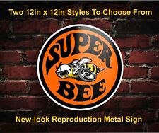 Dodge Super Bee Reproduction Metal Garage Wall Signs picture