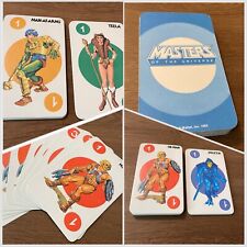 RARE VINTAGE 1983 MATTEL MOTU MASTERS OF THE UNIVERSE CARD GAME GREAT CONDITION picture