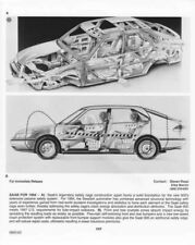 1994 Saab 900 Safety Cage Cut-Away Illustration Press Photo 0055 picture