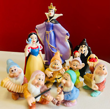 Disney Snow White -Evil Queen Villain - Old Hag- 6 Dwarfs -Set of 9 Sri Lanka  picture